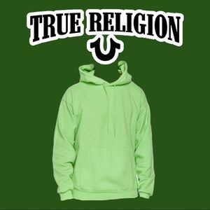 True religion slime Green Hoodie
